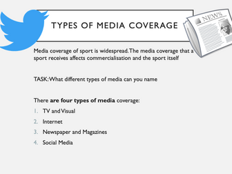 GSCE PE Commercialisation of Sport Bundle