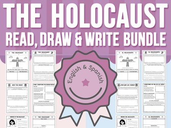 The Holocaust - Read, Draw & Write BUNDLE