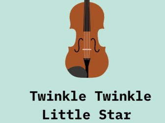 Twinkle Twinkle Little Star Music Sheet