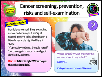 Cancer prevention self-examination