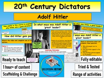 Hitler : Great Dictator?