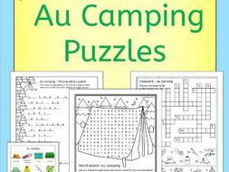 French Camping Puzzles