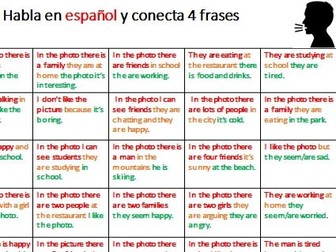 GCSE Spanish - Photocard lesson