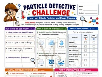 How Heat Affects Particles and Phase Changes