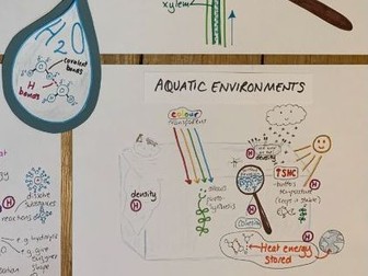 Biological Importance of Water Mind Map
