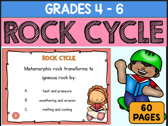 Rock Cycle Task Cards Science Engaging Activities
