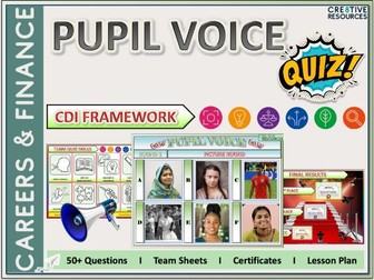 Pupil Voice Quiz Careers Quiz