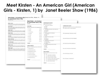 Meet Kirsten - An American Girl (American Girls - Kirsten, 1) by  Janet Beeler Shaw (1986)