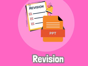 AS.1 and AS.2 Revision PowerPoints