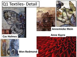 AQA Fine Art/3D and Textiles Exam 2017