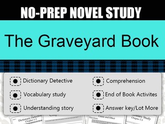 The Graveyard Book Novel Study-Complete Novel Study.