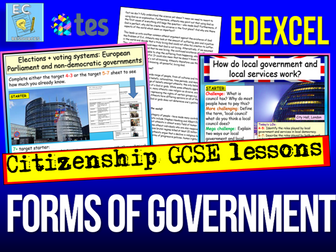 Forms of Government Edexcel Citizenship