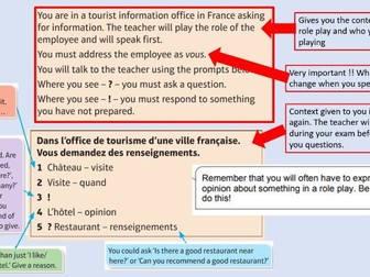 French Edexcel_Introduction to Role Play