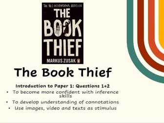 The Book Thief - AQA GCSE English Paper 1 Introduction