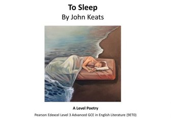 A Level Poetry: To Sleep by John Keats