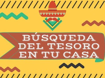 KS3 SPANISH FUN TREASURE HUNT ACTIVITY - COVID19