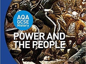 AQA GCSE History module: 2B Britain: Power and the people: c1170 to the present day, Part 4