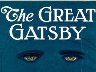 The Great Gatsby- key literary and contextual terms across the novel