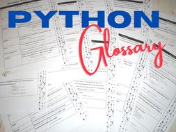Python Glossary | Teaching Resources