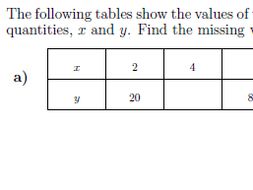 Inverse proportion worksheets (with solutions) | Teaching Resources