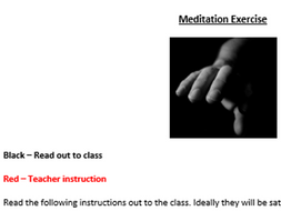 Meditation activity