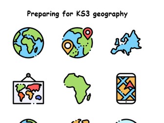 Preparing for geography at KS3 booklet