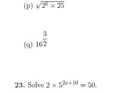 Indices worksheet (with detailed solutions)