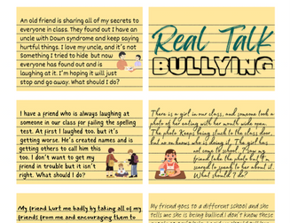Real Talk Cards - Bullying