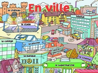 French En Ville Half-Term Planning and Resources