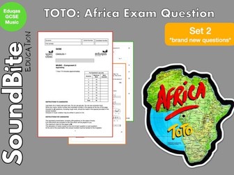 Eduqas GCSE Music Toto Africa Exam Question Set 2