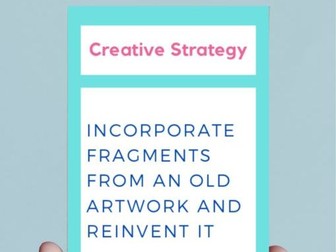 Creative Strategy for IBDP Visual Arts – Flashcards Artist Inquiries Portfolio