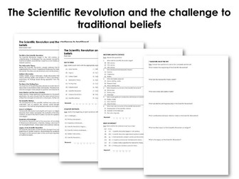 The Scientific Revolution and the challenge to traditional beliefs