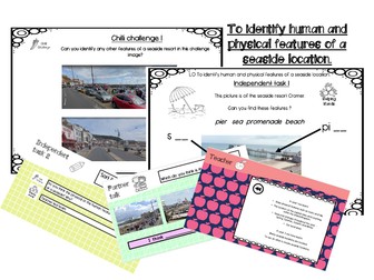 Year 2 To identify physical and human features of seaside locations