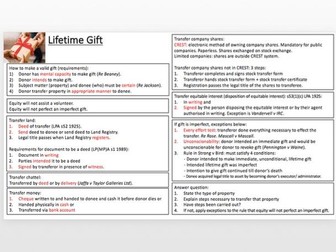 Equity & Trusts Revision PowerPoint - UoL - 2021