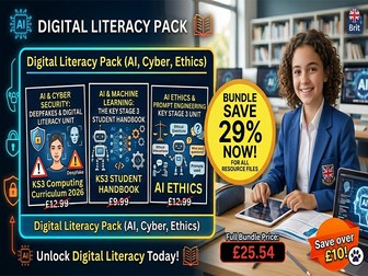 AI Futures: KS3 Computing & Digital Literacy bundle
