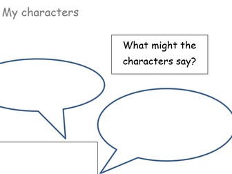 Character Dialogue - Speech Bubbles