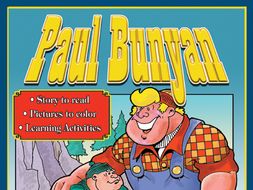 Paul Bunyan: Read & Color