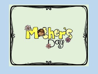 Mother's Day UK Assembly (Primary) Updated for 2026