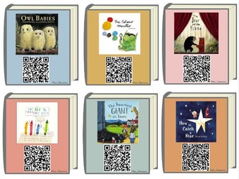 QR Code/Digital Library - 200+ Picture Books to listen and enjoy