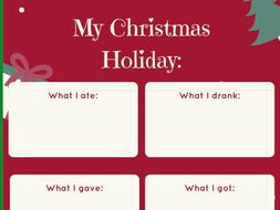 CHRISTMAS HOLIDAY RECOUNT