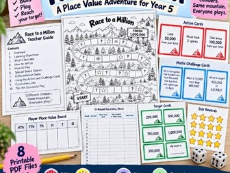 Year 5 Place Value Game | Race to a Million