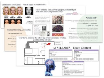 AQA A Level Psychology - Taster Lessons