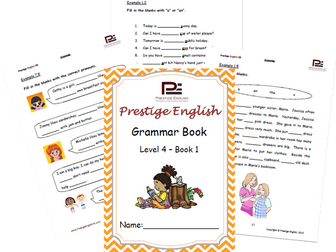 English Grammar Book – Level 4 – Book 1