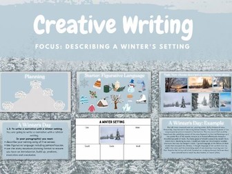 Creative Writing: Describing a Winter Setting