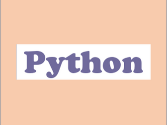 Python Lesson Resources Bundle