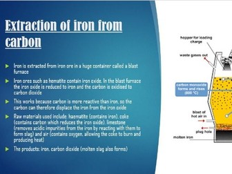 Metal Extraction And Uses GCSE Chemistry
