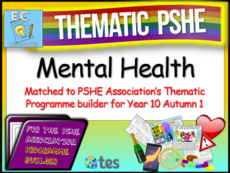 Thematic PSHE - Mental Health