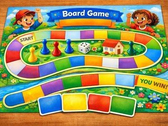 High frequency words board game complete set of first 100 hfw