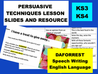 Introduction to Persuasive Devices (DAFOREST)