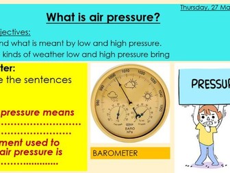 Weather and climate - Air pressure